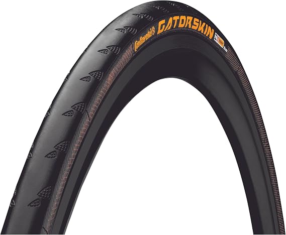 Continental Gatorskin - Wire Bead, Non-Tubeless Road Bike Tire | Tough Urban & Touring Tire for Daily Riding - PolyX Breaker, Duraskin