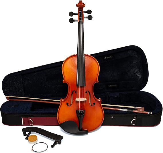 Theodore 3/4 Violin Outfit – Solid Spruce Top – Violin for Beginners and Schools