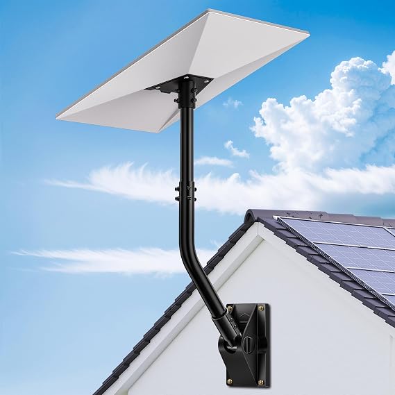 UBeesize Starlink Mount for Gen 3/4/4X Satellite Dish with Pipe Adapter