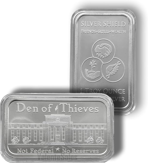1 oz Den of Thieves Silver Bar