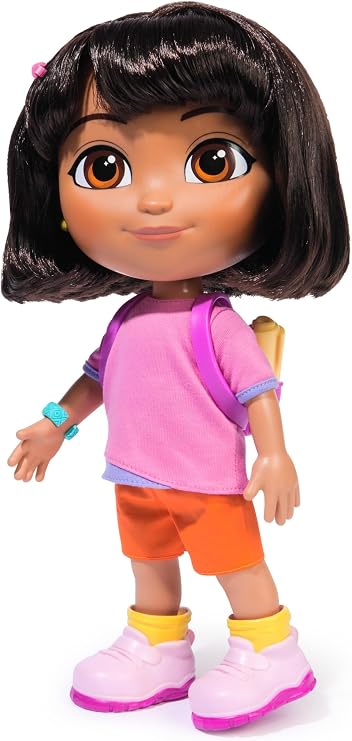 DORA Sing mit Mir Doll 35 cm Doll from the Popular TV Series with 2 Songs and More than 25 Phrases & Sounds German/English and Italian/English Language Version for Children from 3 Years
