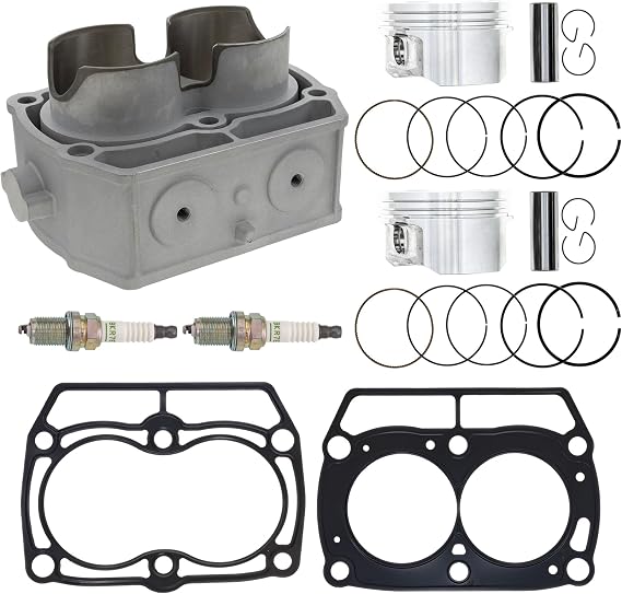NICHE 82mm Big Bore Cylinder Piston Gasket Kit for Polaris 2204393 5254357