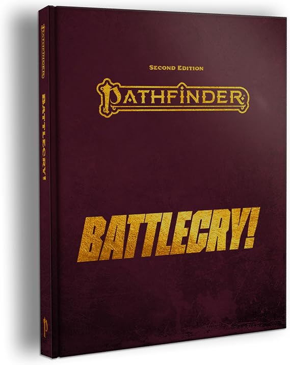 Pathfinder Battlecry! Special Edition, 2 New Classes, Faux Leather Bound