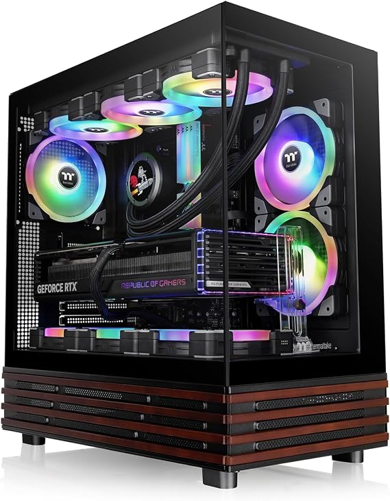 Thermaltake View 270 Plus WS ARGB Mid Tower Chassis Black