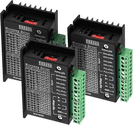 Stepper Motor Driver TB6600 4A 9-42V 32 Segments 3 Pieces