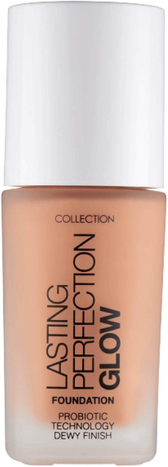 Collection Cosmetics Lasting Perfection Glow Foundation, Medium to Full Coverage, 27ml, Praline