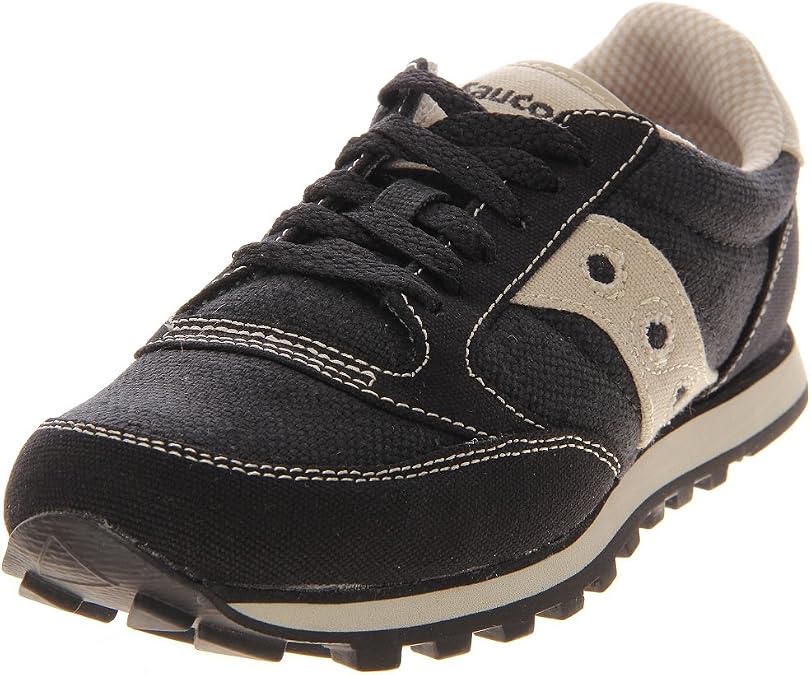 Saucony Originals mens Jazz Low Pro Vegan Sneaker, Black, 7 M US