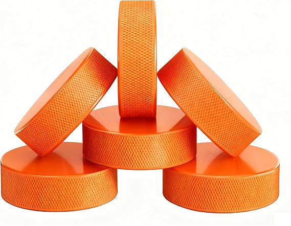 AceFox Heavy Training Ice Hockey Pucks - 6 Pack 10 oz Weight