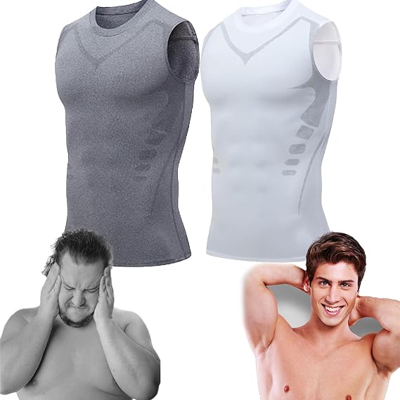 North Alpine Compression Vest Men, North Power Compression Vest Compression Shaping Shirt Men, Feel the Power of Confidence, Energy & Strength