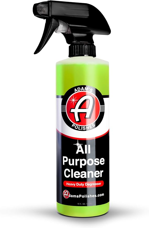 Adam's All Purpose Cleaner (16oz) - Professional Heavy Duty Industrial Cleaner & Degreaser | Cuts Heavy Grease & Tar | Car Detailing, Tire Cleaner, Engine Cleaner, Wheel Cleaner