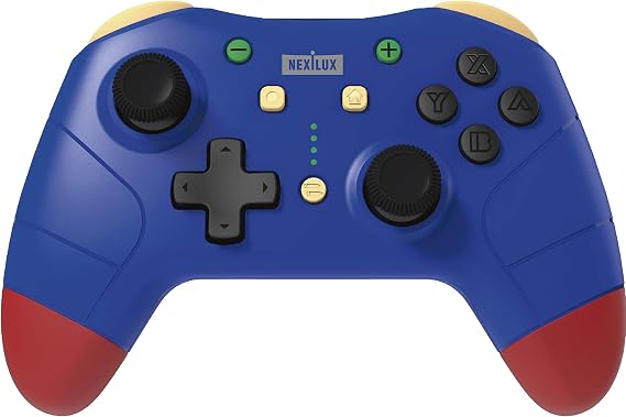 Wireless Pro Controller Compatible with Nintendo Switch & Switch Lite (Motion Sensor, NFC & Turbo Enhanced), PC, Steam Deck, Android Phone and Android TV - BLUE