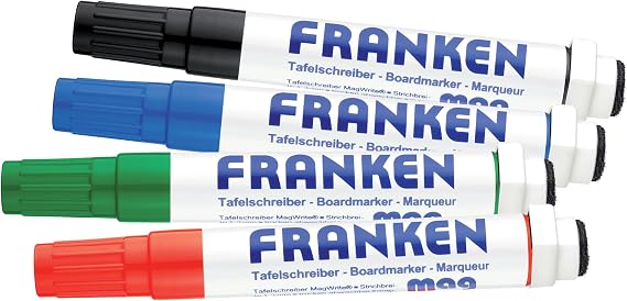Franken Mag Combimarker 4pcs Ast Z1703