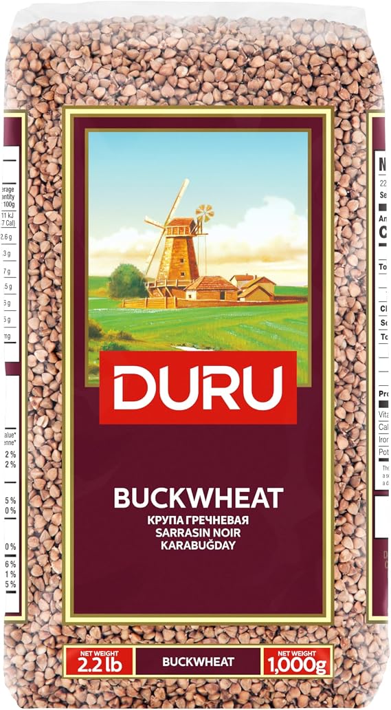 Duru Karabuğday (Greçka) 1000 g - Yüksek Lifli ve Protein Kaynağı, Diyet ve Salatalar İçin Uygun