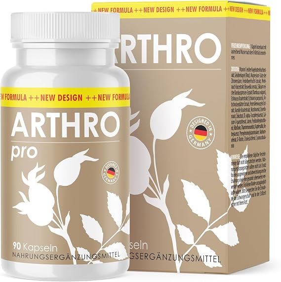 Arthro Pro Capsules For Your Physical Balance Easy to Use 90 Capsules Content 1x