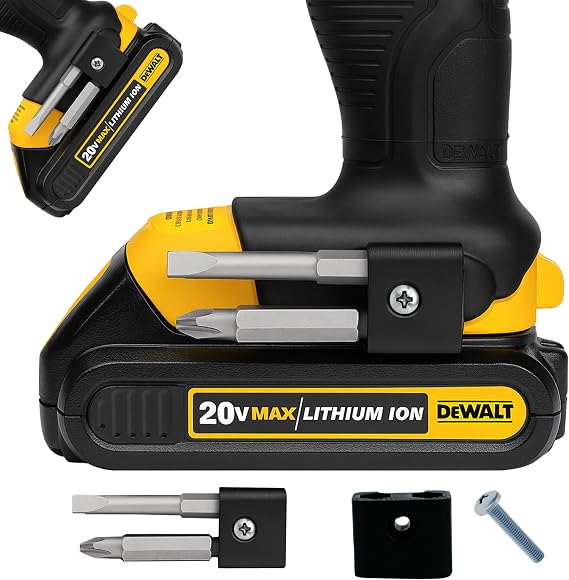 Magnetic Bit Holder for DEWALT 20V Drill Driver Bits Set Low Profile Tool Accessories
