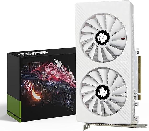 MOUGOL AMD Radeon RX 580 Gaming Graphics Card, 8GB GDDR5 VRAM, 256-Bit Memory Interface, DP/HDMI/DVI-D Outputs, PCIe 3.0 x16 GPU for Desktop PC Gaming, Supports Windows 11/10/7