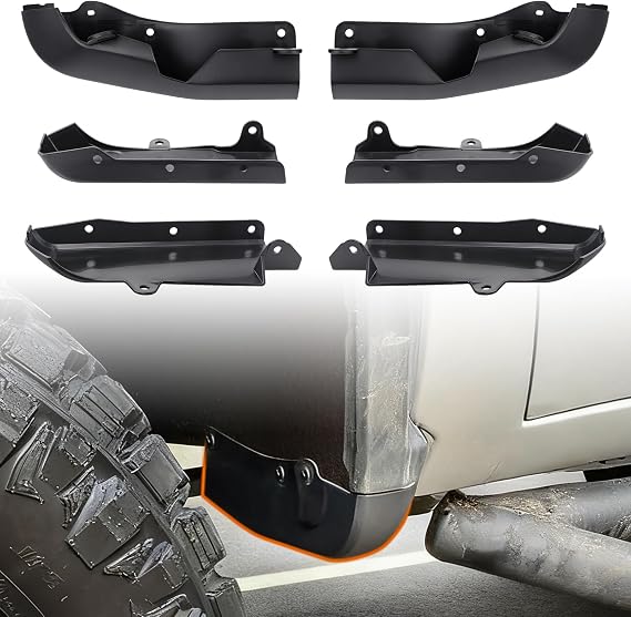 Mud Flap Delete for Silverado 2500/3500 2020-2026,No-Drill