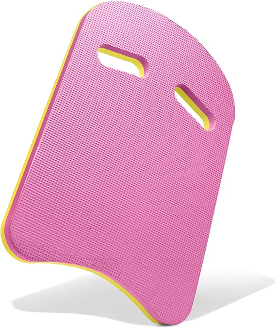 Swimming Kickboard for Kids & Adults - EVA Foam Floating Board with Secure Hand Holes, Best for Swim Practice & Water Workouts
