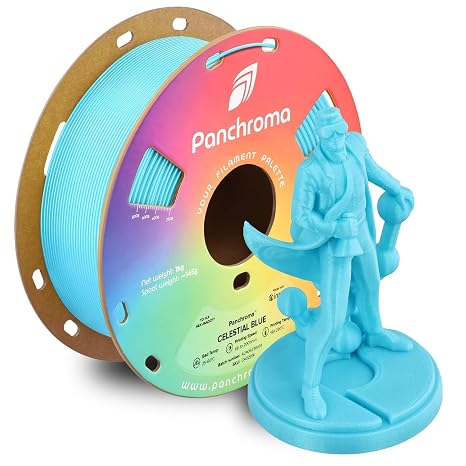 Polymaker Panchroma Celestial PLA Filament 1.75mm for 3D Printer, Blue