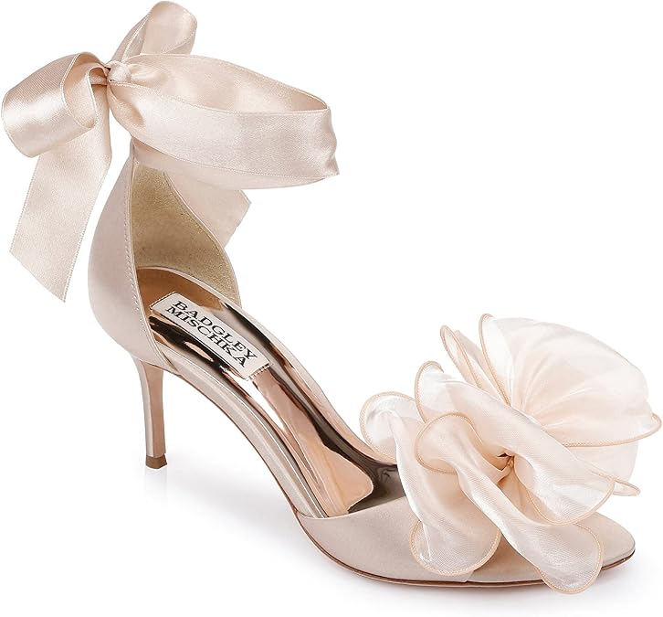 Badgley Mischka Women's Neryssa Bowed Stiletto Heel