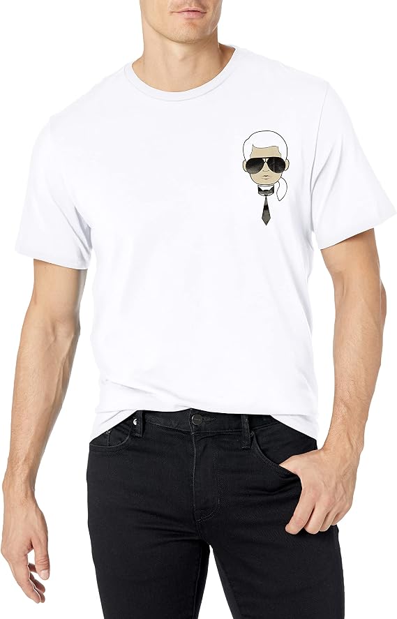 Karl Lagerfeld Men's Classic Karl Character T-Shirt