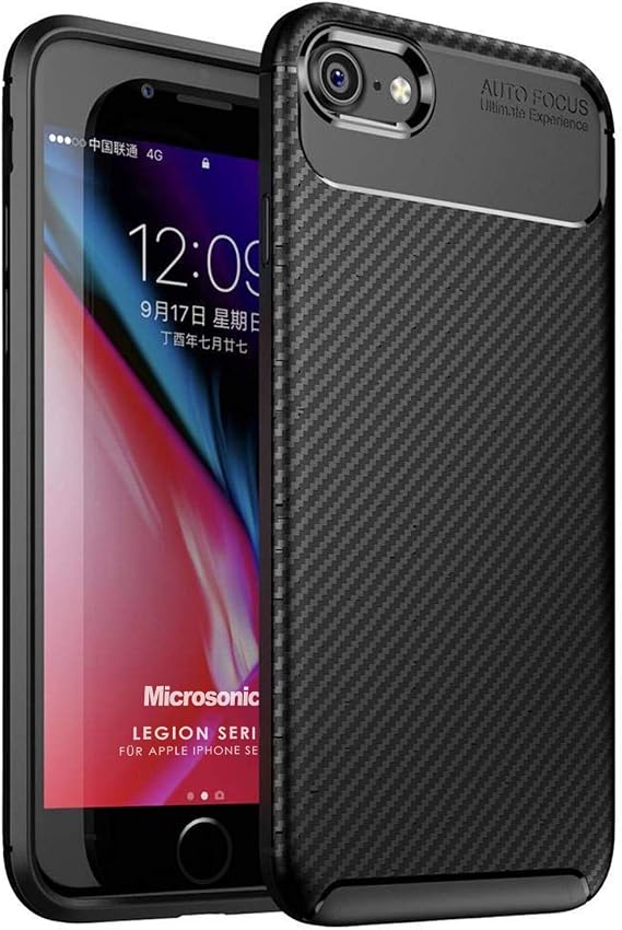 Microsonic Apple iPhone SE 2020 için Kılıf Legion Series Siyah [iPhone SE 2020 ile Uyumlu Kılıf - Siyah]