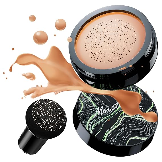 Long-Lasting Foundation BB Cream, Moisturizing & Brightening Concealer, Full Coverage Face Makeup for All Skin Types (Medium Deep)