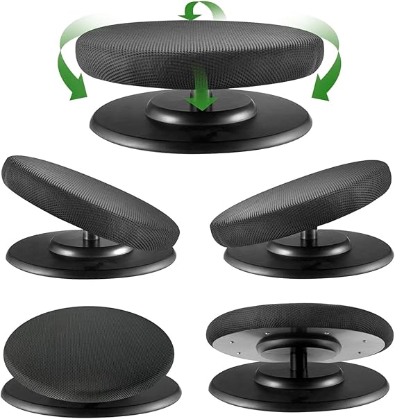 Active Seat Balance Trainer & Core Balance Disc | Portable Chair Posture Corrector for Home or Office | Improve Posture, Core Strength & Stability While Sitting
