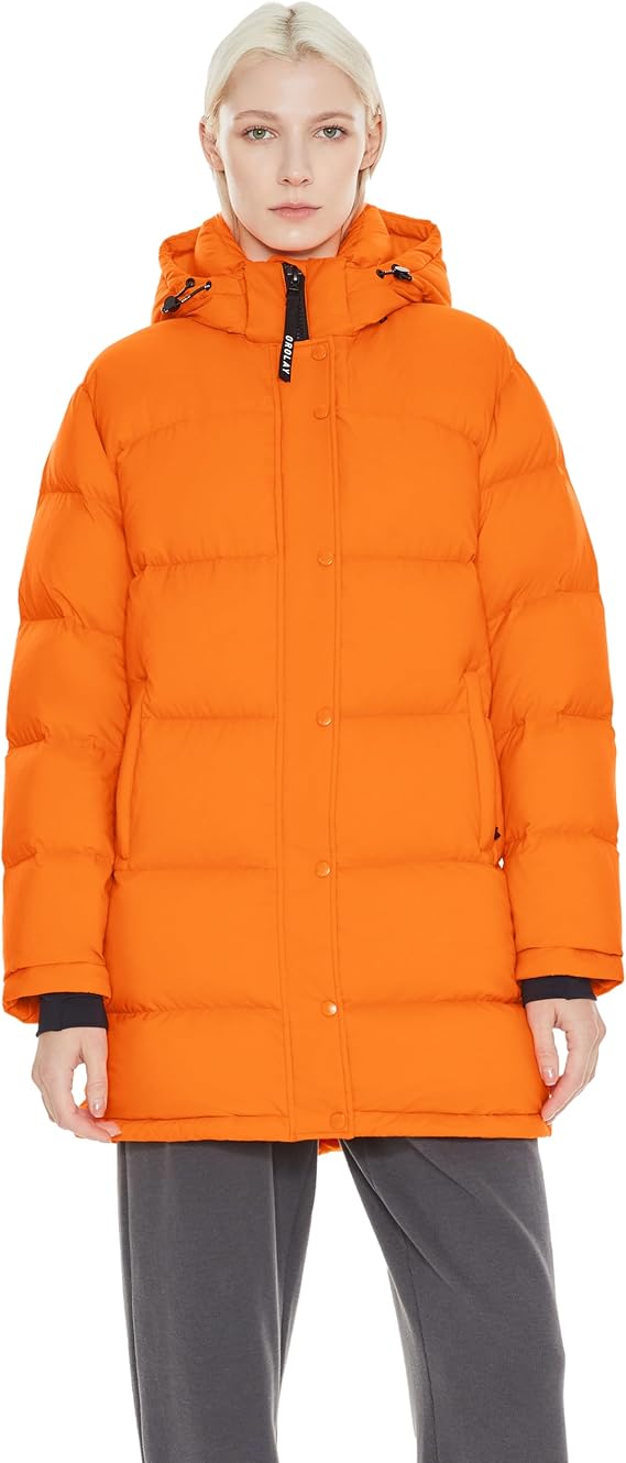 Orolay Puff-O Women's Mid-Length Thickened Winter Puffer Down Jacket