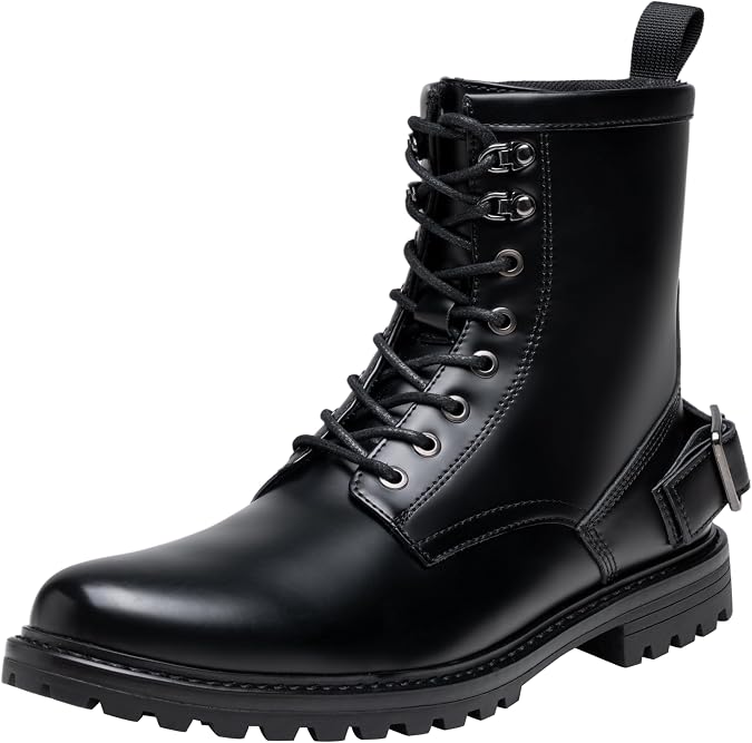 Jousen Mens Boots Casual Boots Chukka Combat Boots