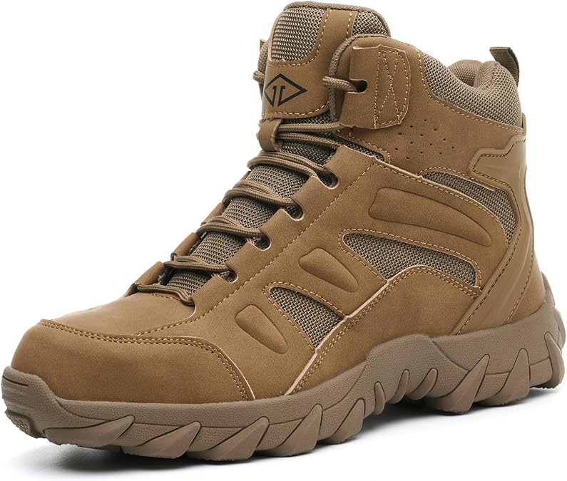 Work Boots for Men Comfortable Steel Toe Boots