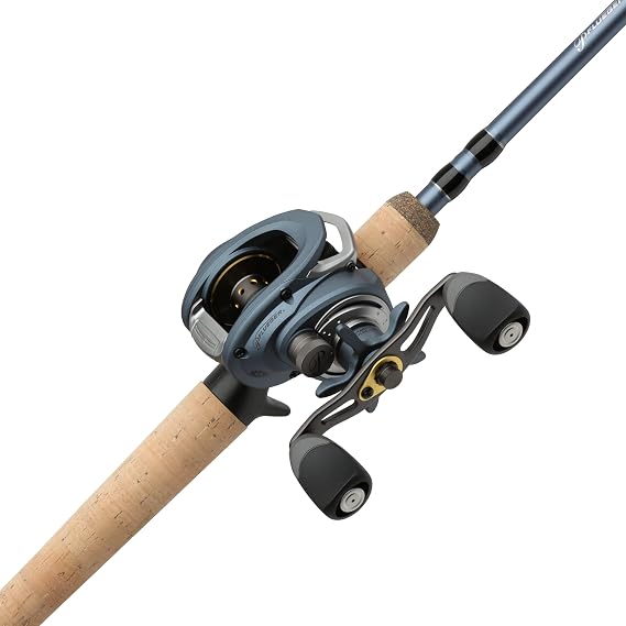 Pflueger President Baitcast Low Profile Rod and Reel Combo