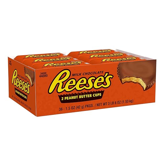 Reese's Peanut Butter Cups (1.5 Ounce, 36 Count)