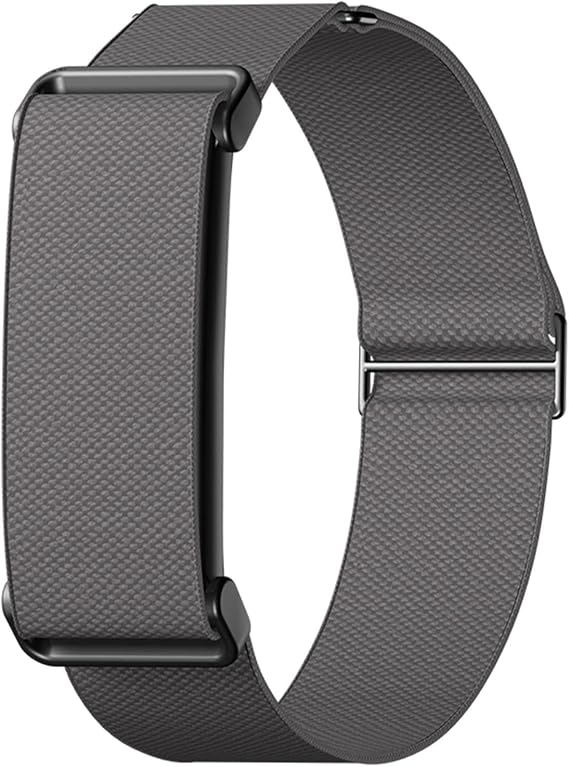 VeveXiao Nylon Bicep Band Compatible with Google Fitbit Air | Soft Nylon Weave, Stretchy, Breathable Sport Arm/Ankle, Metal Frame Double Loop, 8 Clasp Design, Nylon Bicep Band
