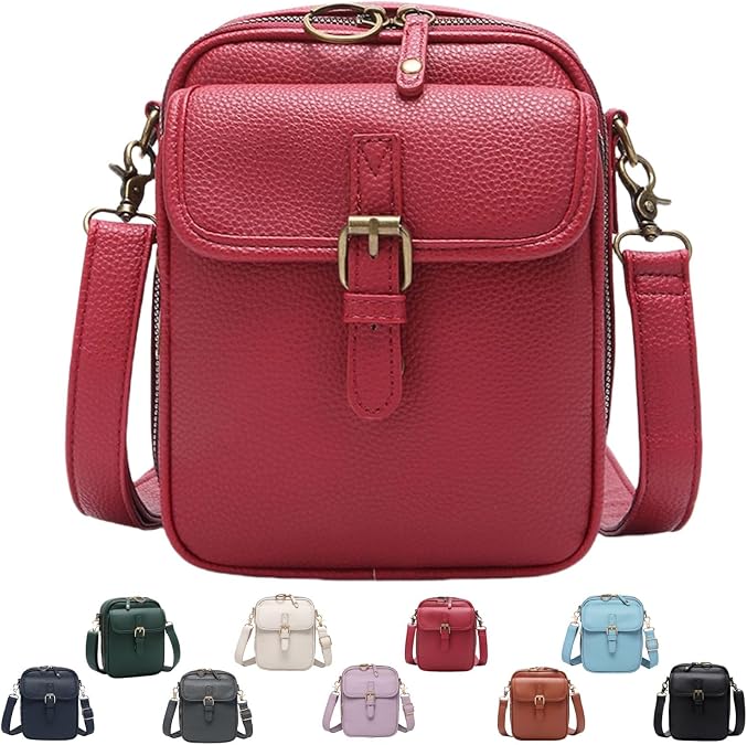 Crossbody Leather Bag, 2025 New Cross Body Bags for Women