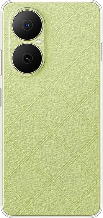 Case Compatible with HUAWEI NOVA Y73,Transparent Soft Bumper Phone Cover Clear Cases Shockproof TPU Silicone Bumpers Anti-Scratch Pattern-(transparent)