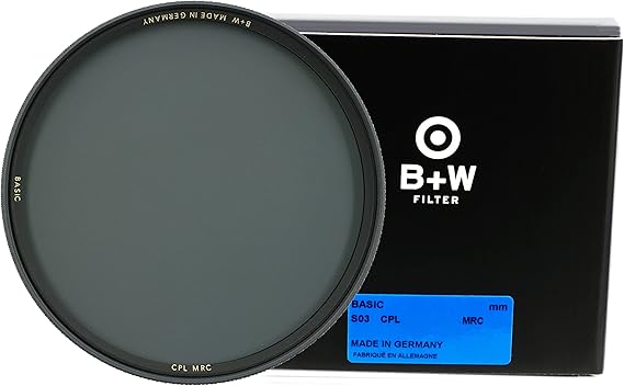 B+W 62mm Basic Circular Polarizer MRC Glass Filter