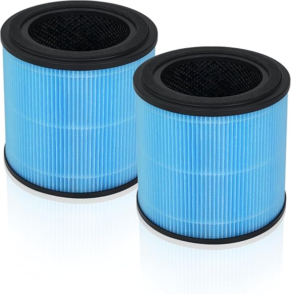 AP0601 Replacement Filter for AIRTOK AP0601 Air Purifier,2Pack | H13 True HEPA and Activated Carbon Filter, 4-in-1 Filter System, High Efficiency Replacement Accessory Set for AP0601