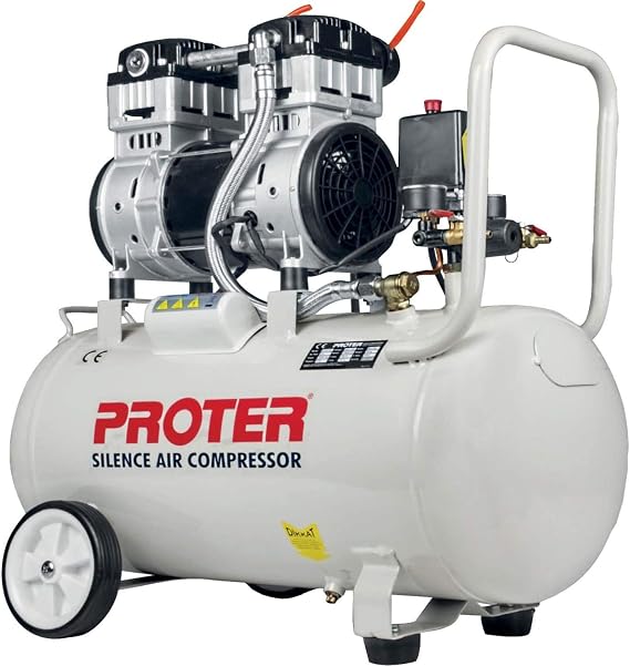 Proter 2 HP 50 LT COMPRESSOR QUIET OIL-FREE