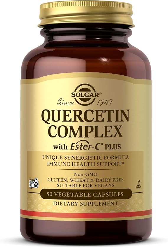 Solgar Quercetin Complex Vegetable Capsules - Pack of 50