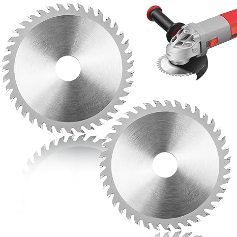 2Pcs 115mm Angle Grinder Wood Blade, 40 Teeth Circular Saw Blade