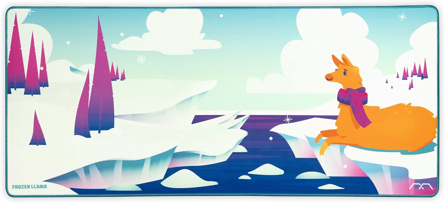 MK Frozen Llama 2XL Mouse Pad