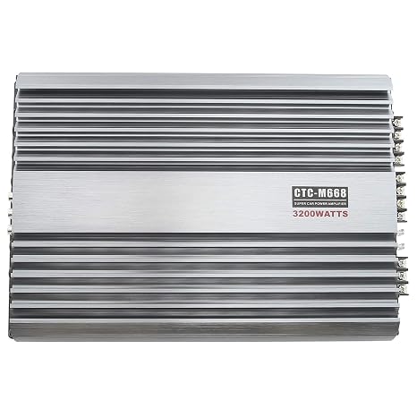 Car Amplifier 4 Channel,Amplifier Car Audio,3200W Car Amp Full Range | 12V 4ch Amp Car Stereo Power Amp for Sub,Multichannel Amplifier System