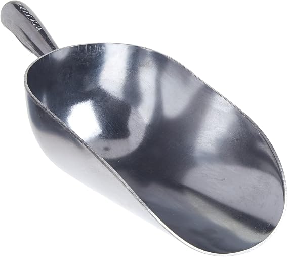 Winco 58 oz Aluminum Commercial Utility Scoop