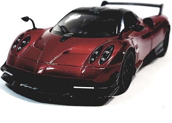 KiNSMART 2016 Pagani Huayra BC Red 5" 1:38 Scale Die Cast Metal Model Toy Car w/Pullback Action