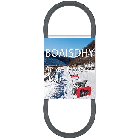 BOAISDHY 37X120MA MT37x120MA (1/2" x 35 3/5") Auger Drive Belt Compatible with Murray Craftsman Most 24" and 26" snowblowers 2000-2004 Replacement Auger V-Belt