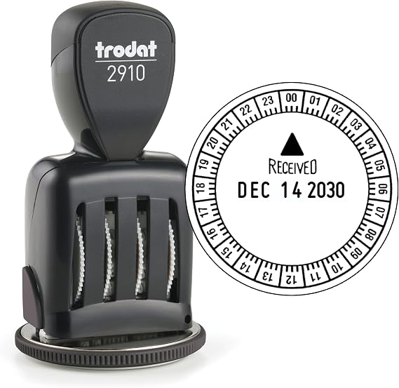 Trodat Classic Time and Date Stamp (2910/U24)