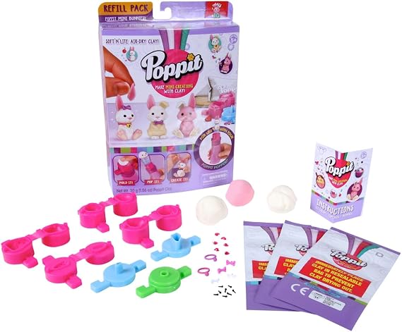 Poppit Mini Bunnies Refill Pack
