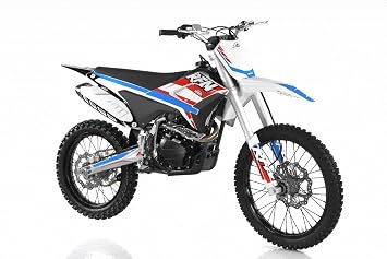 HHH Apollo RFN Thunder Proactive 250 Dirtbike 5 Speed 250cc Bike Racing Dirt Bike (Blue)