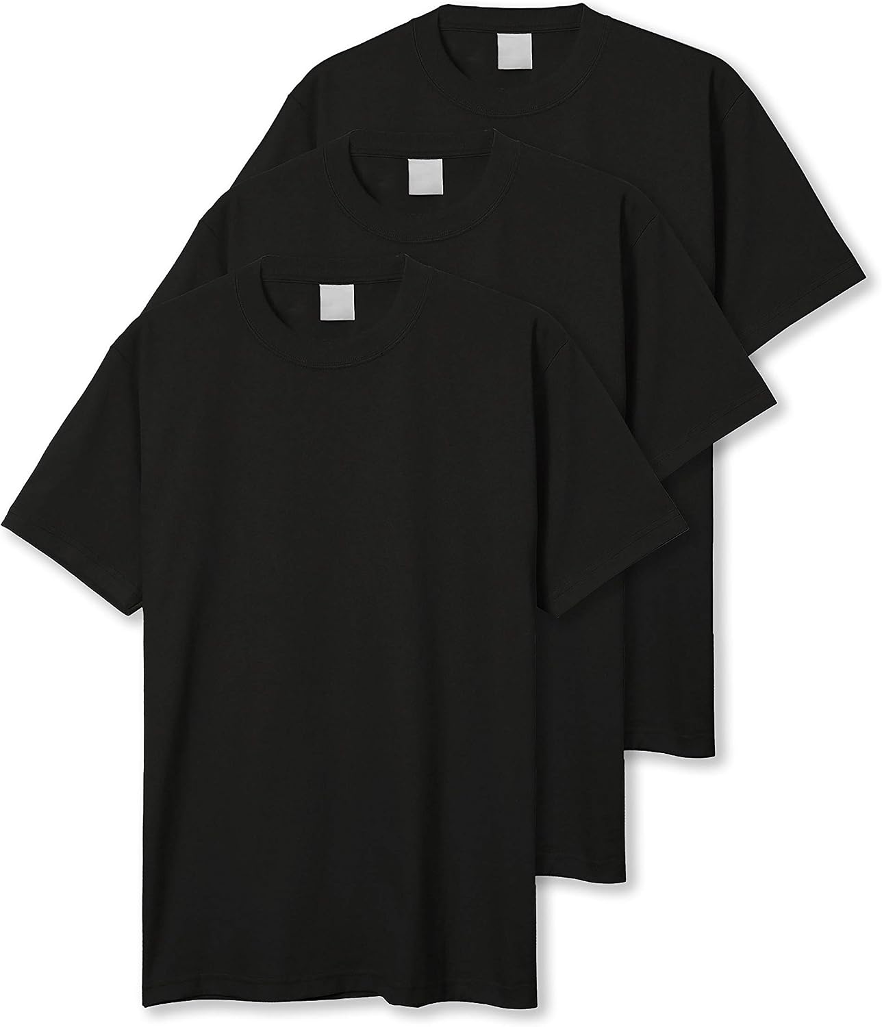 Hat and Beyond Mens Super Max Heavyweight Cotton T Shirt Solid Short Sleeve Tee S-5XL